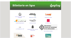 Desktop Screenshot of billetterie-legie.com